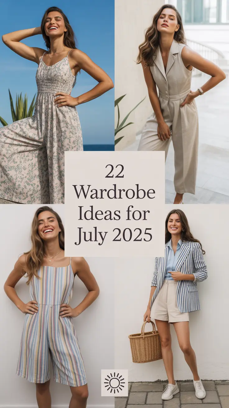 Wardrobe Ideas for July 2025 That Feel Effortless, Festive, and Totally Rewearable
