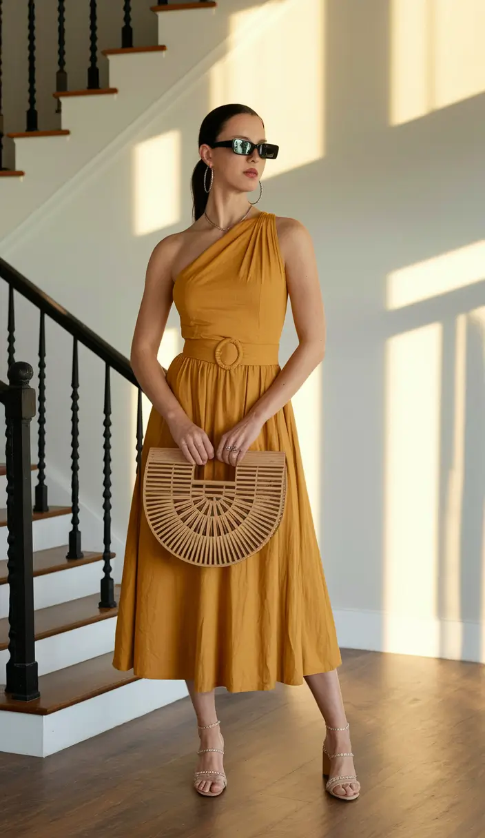 august outfits women summer Retro Sunshine for Everyday Glam