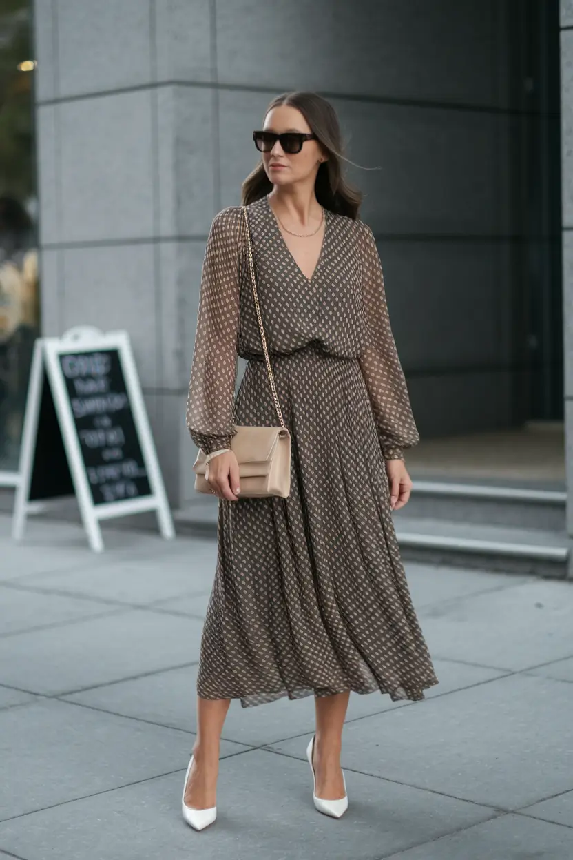 august outfits women casual Effortless Elegance in Sheer Texture