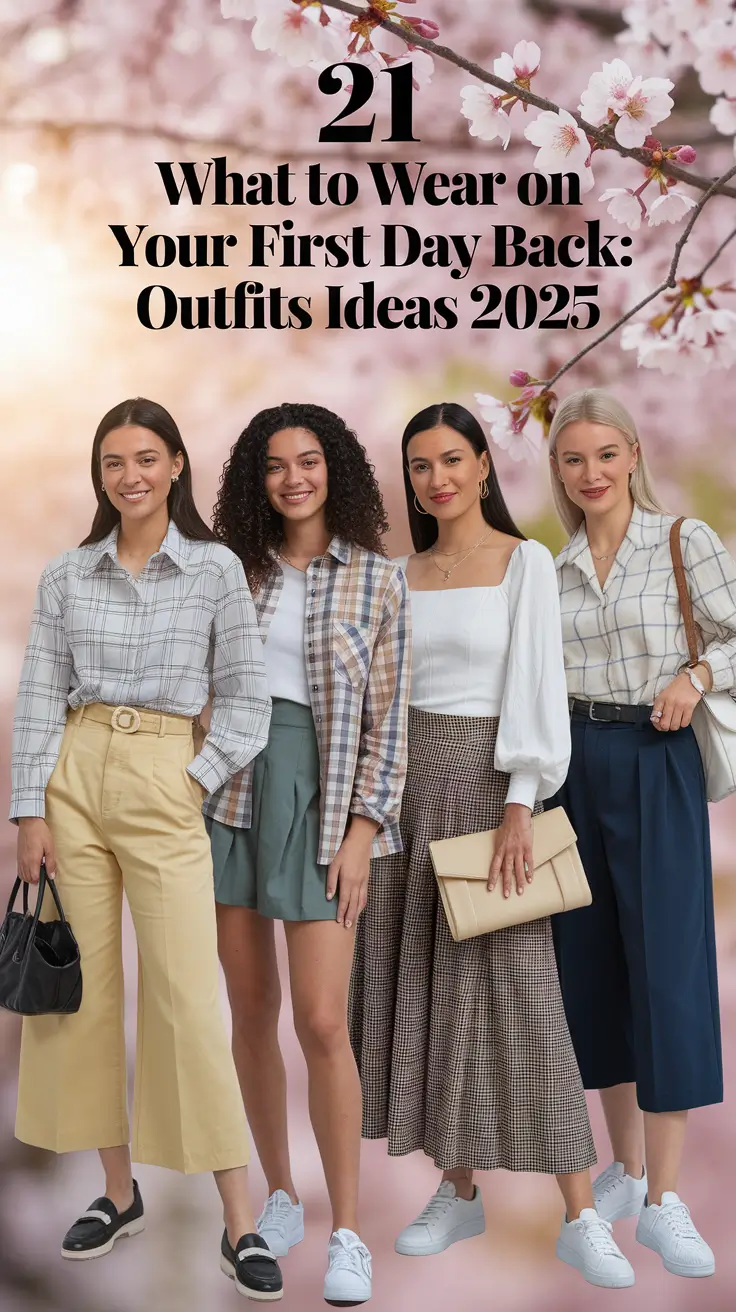 What to Wear on Your First Day Back: Outfit Ideas 2025