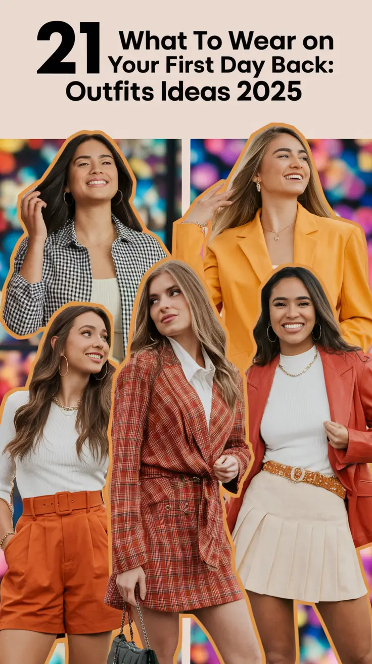 What to Wear on Your First Day Back: Outfit Ideas 2025