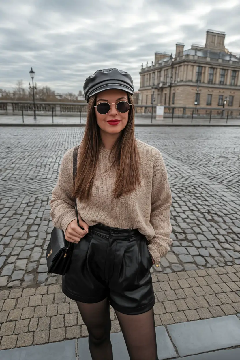 fall outfits women classy Parisian Edge Meets Fall Neutrals