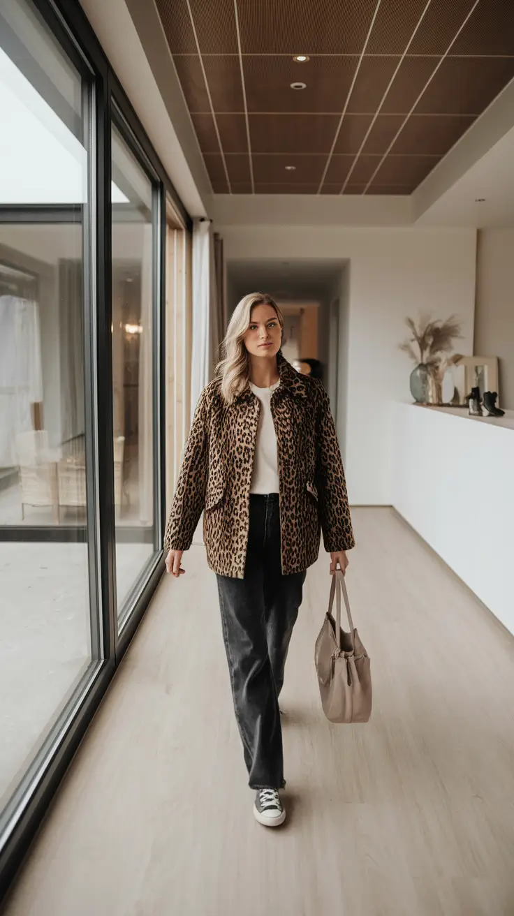 fall fashion outfits 2025 Classic Prints Meet Modern Movement