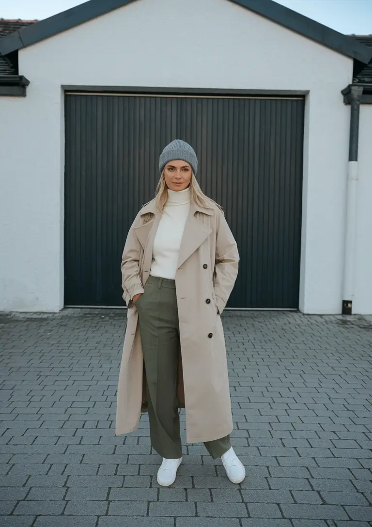 fall fashion outfits 2025 Polished Neutrals with a Tailored Edge