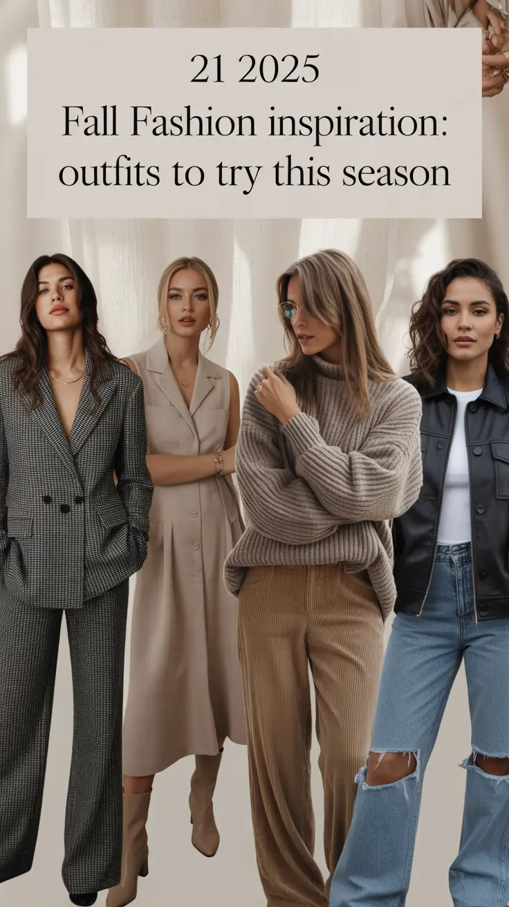 2025 Fall Fashion Inspiration: Stunning Outfits to Try for a Chic and Cozy Season