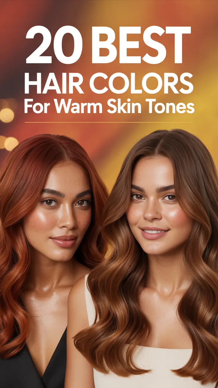 Best Fall Hair Colors for Warm Skin Tones 2025: Stunning Looks for Olive Skin & Hazel Eyes