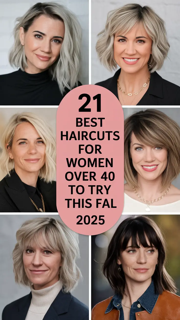 Best Haircuts for Women Over 40 to Try This Fall 2025