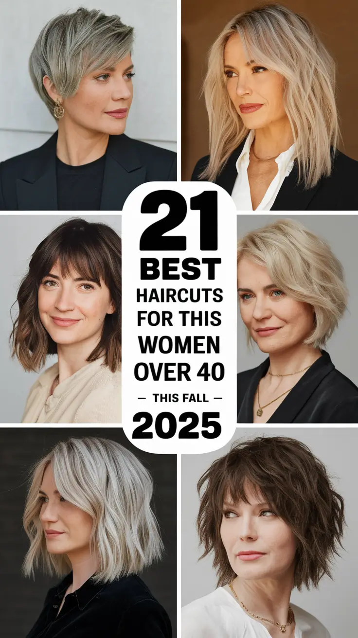 Best Haircuts for Women Over 40 to Try This Fall 2025