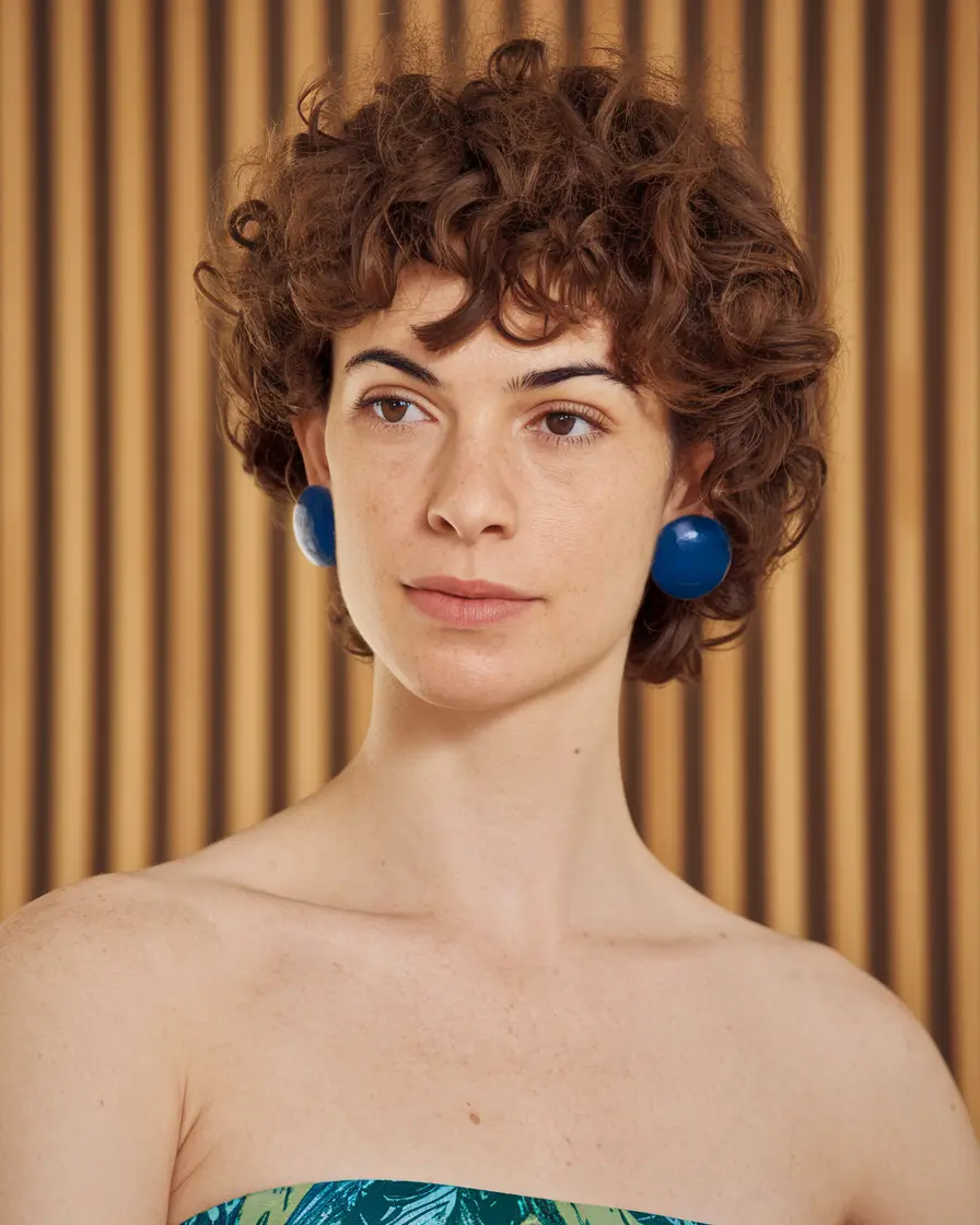 short haircut trends fall 2025 Retro Shag with Modern Curls