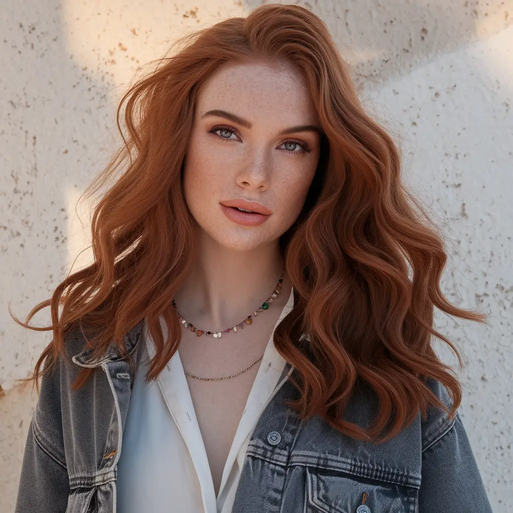 Caramel Fall Hair Colors Ideas 2025 for a Cozy Glow+Effortless Caramel Twist With Volume
