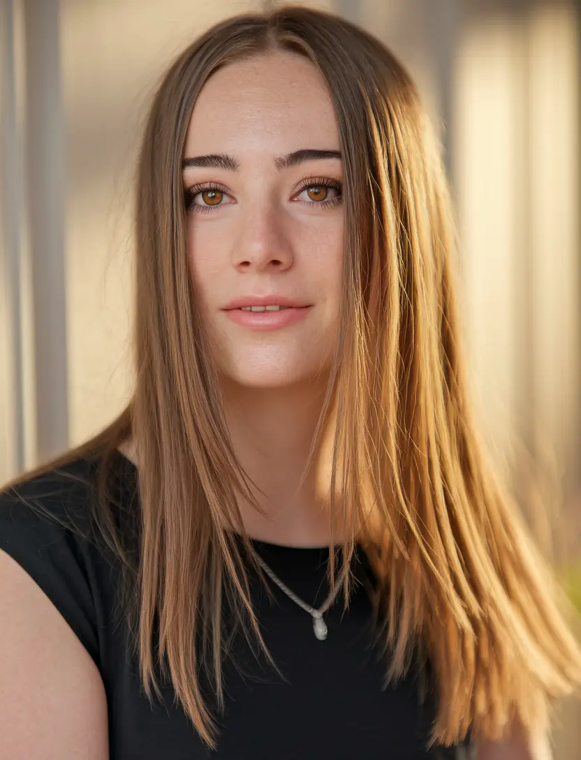 fall brown hair color with highlights Golden Layered Brown for Fresh Warmth