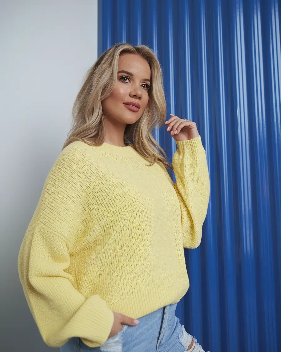 cozy fall outfits aesthetic Sunshine Knit and Soft Distress