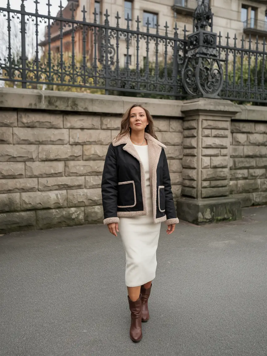 cozy fall outfits aesthetic classy Cozy Elegance With a Touch of Structure