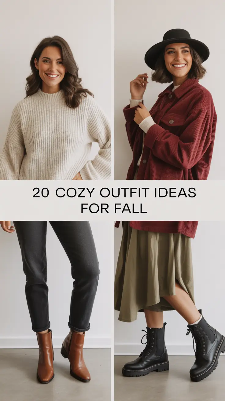 Cozy Outfits Ideas for Fall 2025: Stylish Looks That Feel Like a Hug
