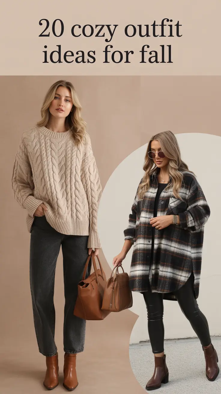 Cozy Outfits Ideas for Fall 2025: Stylish Looks That Feel Like a Hug