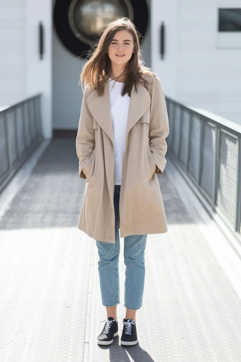 Early Fall outfits inspo for September 2025+Weekend Classic in Denim and a Trench