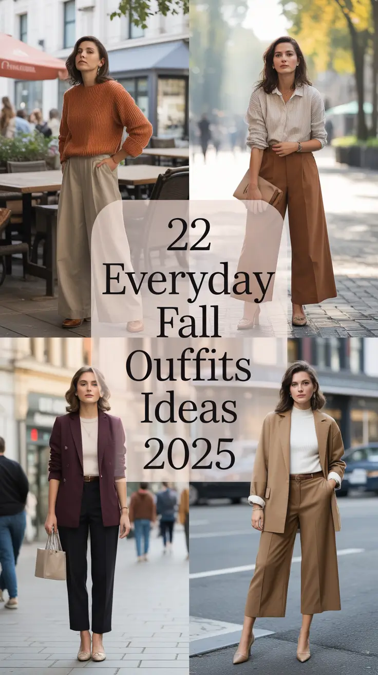 Everyday Fall Outfits Ideas 2025 That Are Chic, Comfy, and So Easy to Wear