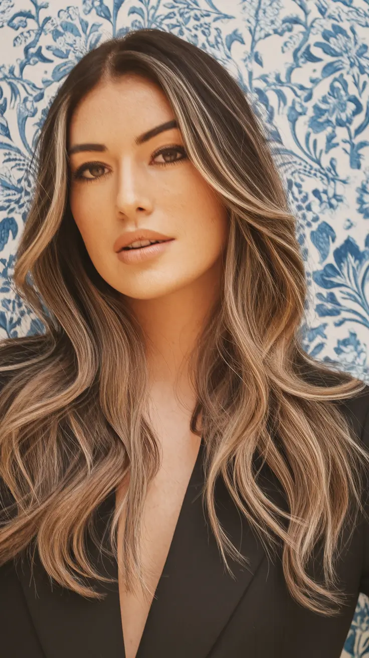 2025 Fall 2025 Haircut Ideas for Long Hair+Face-Framing Highlights with Soft Volume