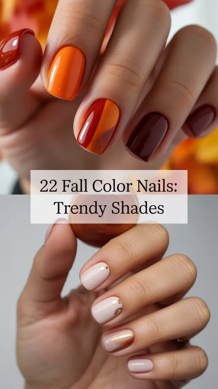 Fall Color Nails: Trendy Shades 2025 You’ll Be Obsessed With This Autumn