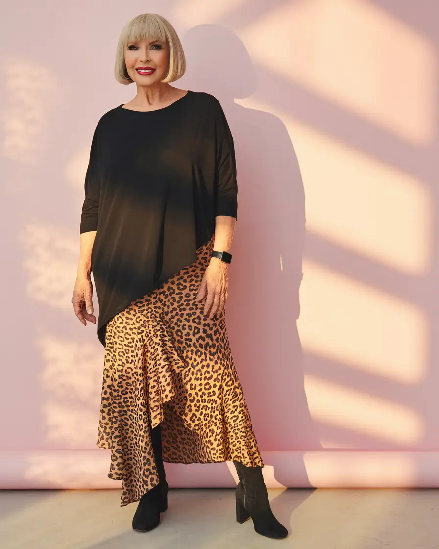 fall outfits women over 60 classy Fierce and Feminine in Animal Print