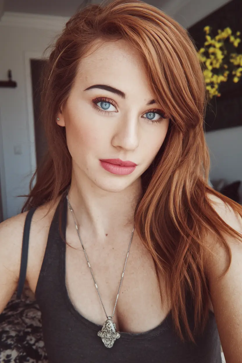 hair color for brown skin 2025 Natural Copper for Subtle Warmth