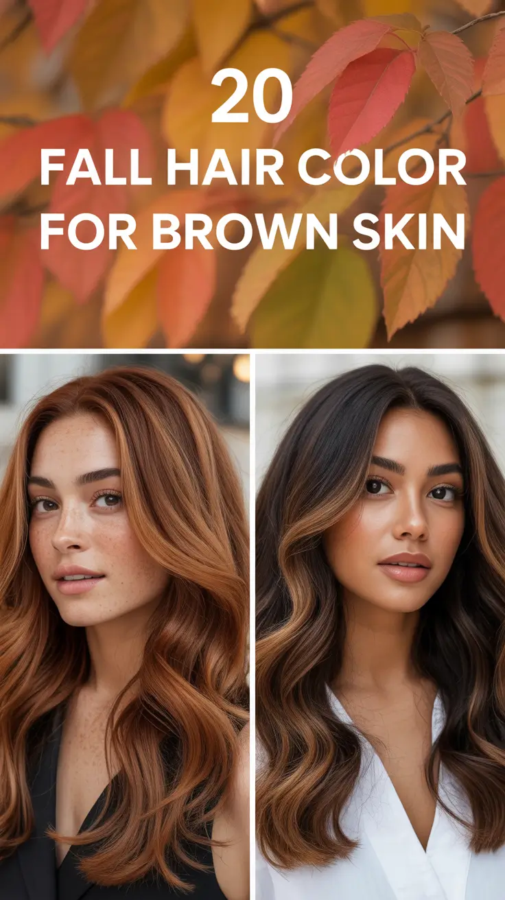 Fall Hair Color for Brown Skin 2025: Elegant Highlights and Bold Ideas for Every Shade