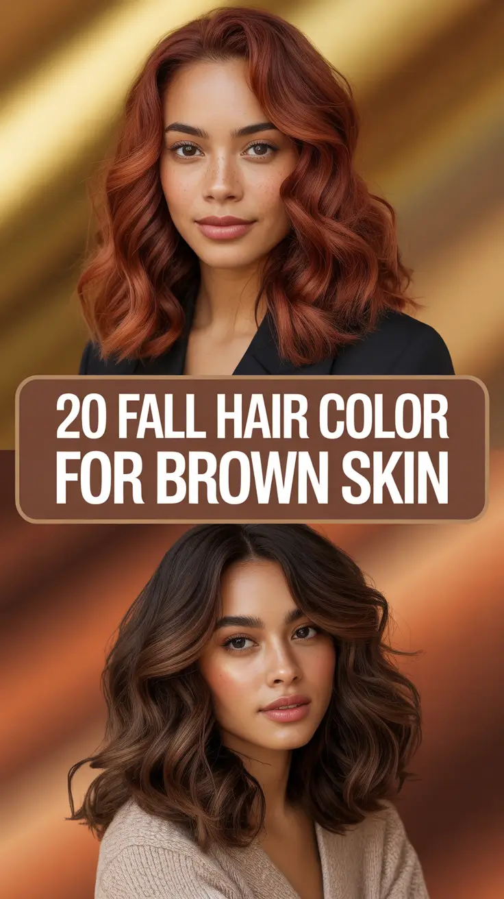 Fall Hair Color for Brown Skin 2025: Elegant Highlights and Bold Ideas for Every Shade