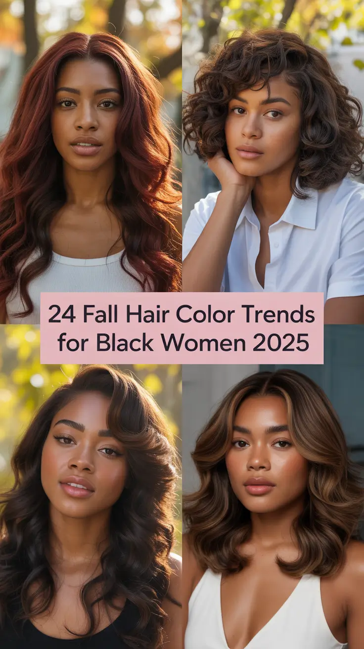 Fall Hair Color Trends for Black Women 2025: Bold, Blonde & Natural Looks to Try This Season