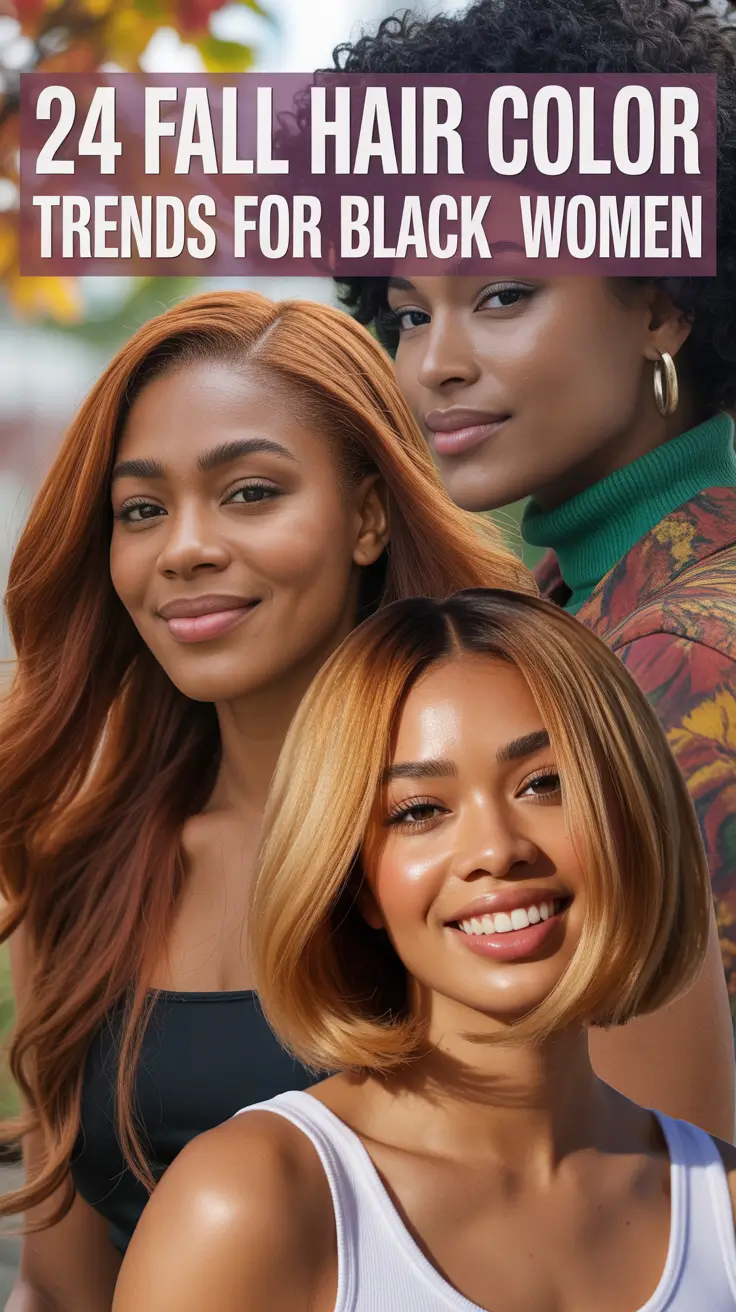 Fall Hair Color Trends for Black Women 2025: Bold, Blonde & Natural Looks to Try This Season
