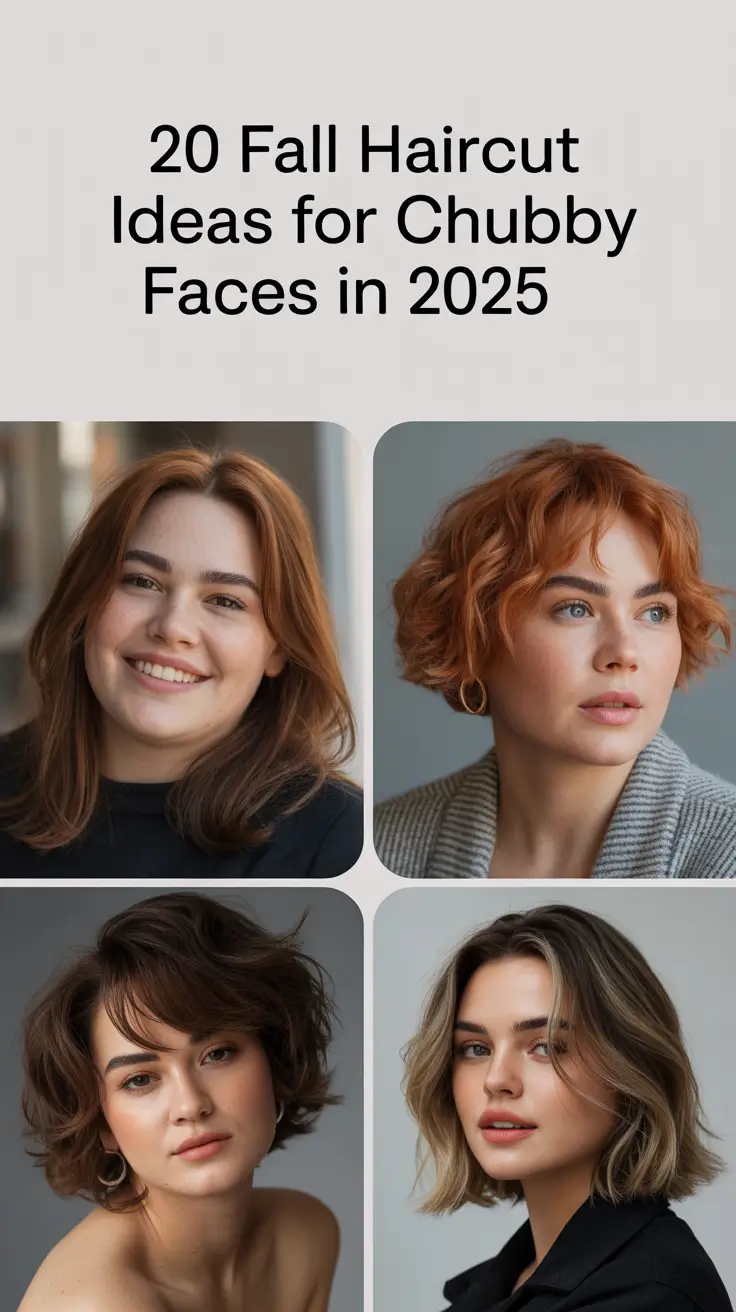 Fall Haircut Ideas for Chubby Faces in 2025 That Actually Flatter