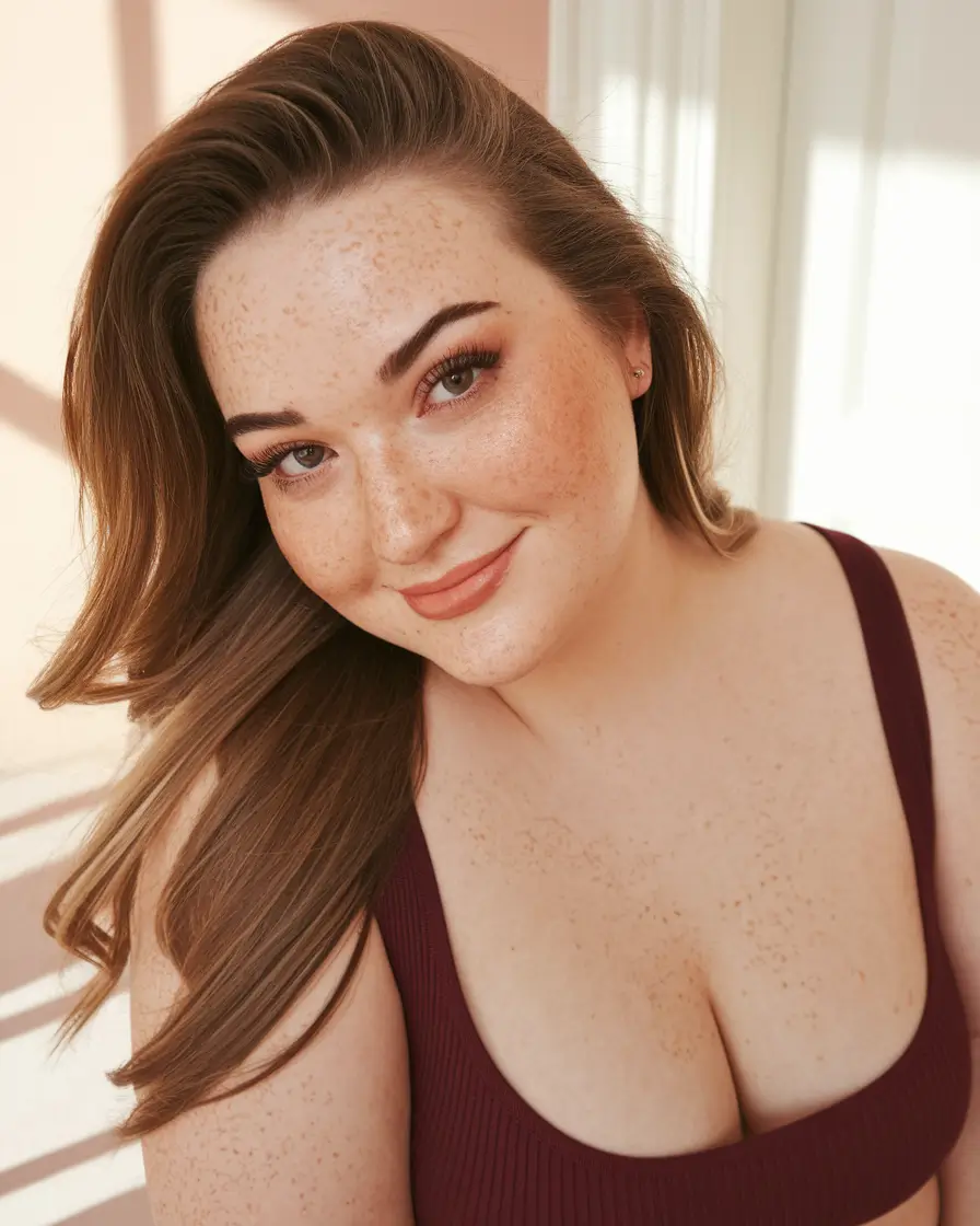 Fall haircut plus size women Glossy Side-Swept Layers for Classic Fall