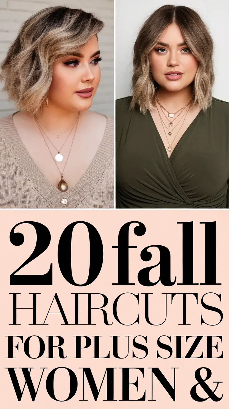 Fall Haircuts 2025 for Plus Size Women: Stylish Cuts for Every Face Shape and Length
