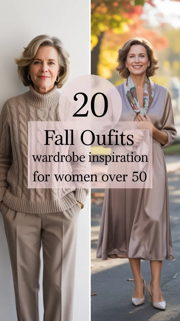 Fall Outfits 2025 Wardrobe Inspiration for Women Over 50: Chic, Cozy & Age-Defying Style