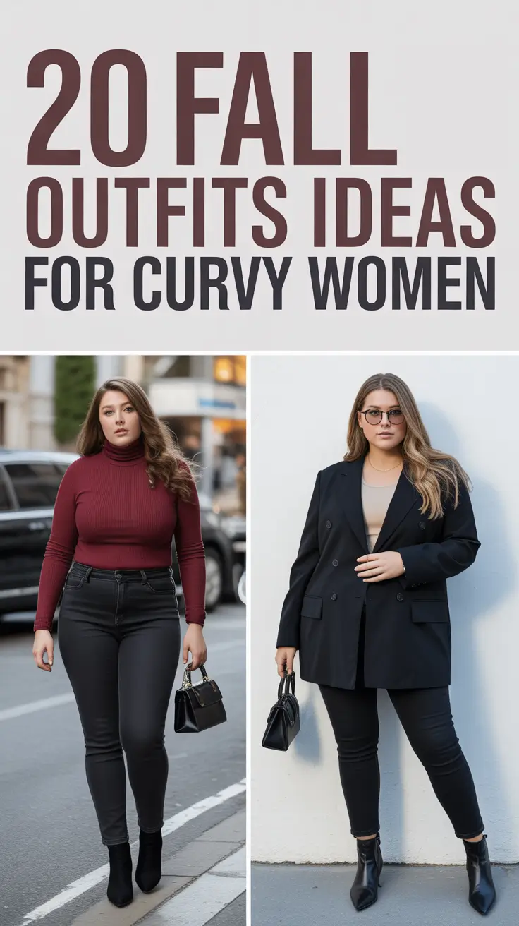 Fall Outfits Ideas for Curvy Women – 2025: Stylish, Trendy & Confidence-Boosting Looks