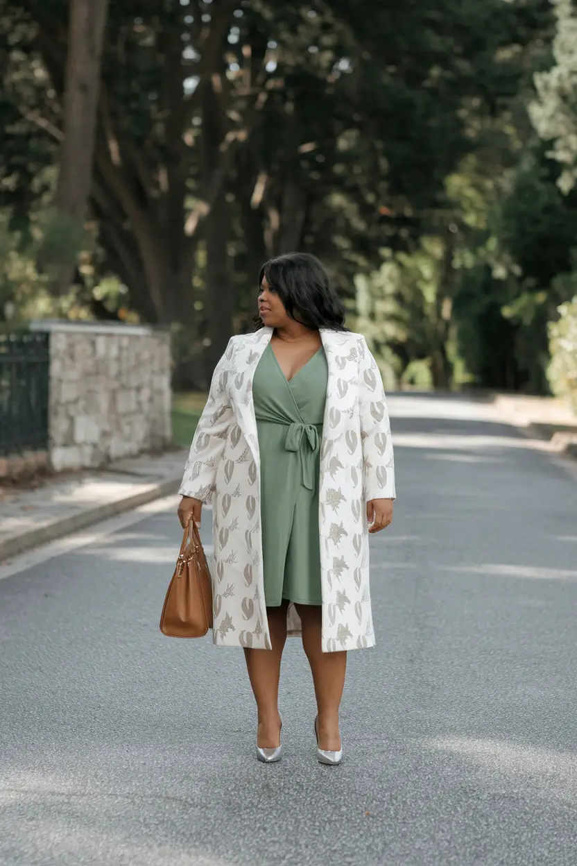 fall plus size capsule wardrobe Elegant Layers for Crisp Autumn Days