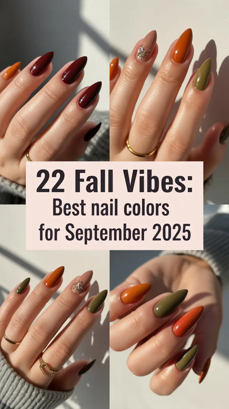 Fall Vibes: Best Nail Colors for September 2025 That Feel Like Sweater Weather for Your Hands