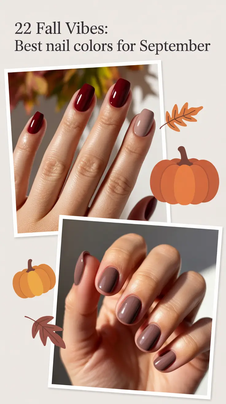 Fall Vibes: Best Nail Colors for September 2025 That Feel Like Sweater Weather for Your Hands