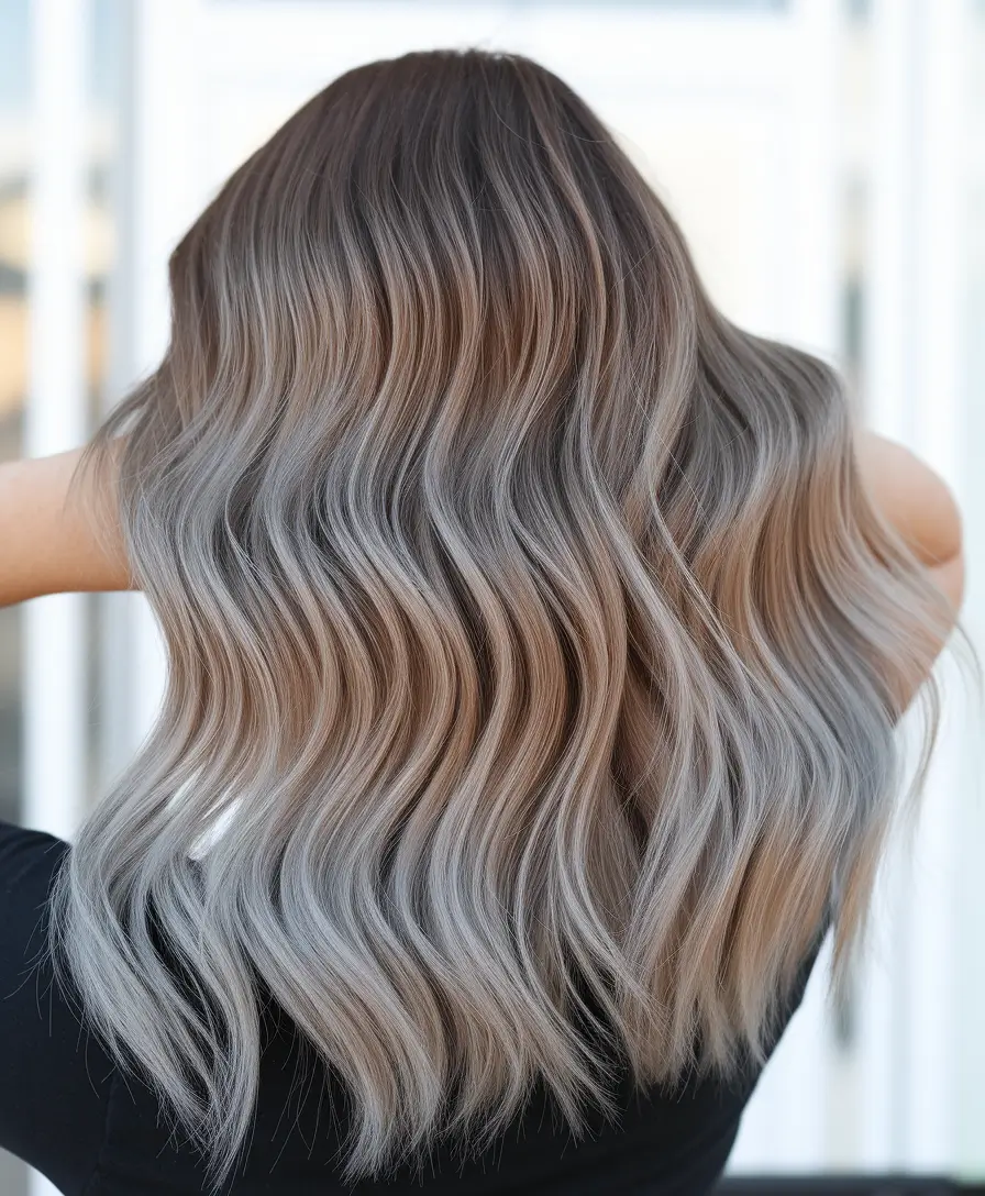 september blonde hair color Smokey Blonde Balayage with Dimensional Depth