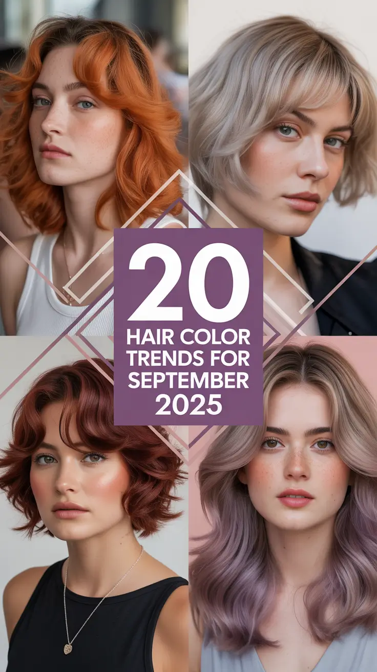 Hair Color Trends for September 2025 That Will Make You Fall in Love With Change