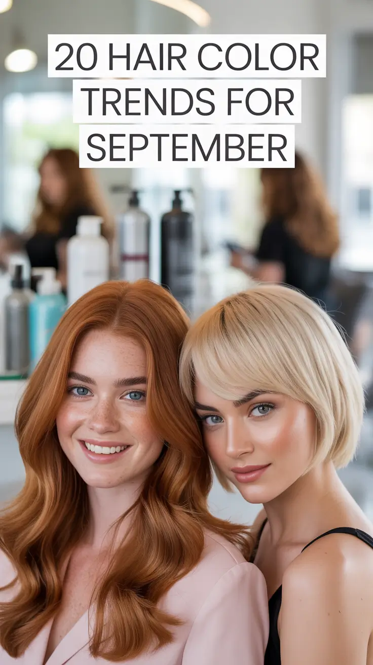 Hair Color Trends for September 2025 That Will Make You Fall in Love With Change