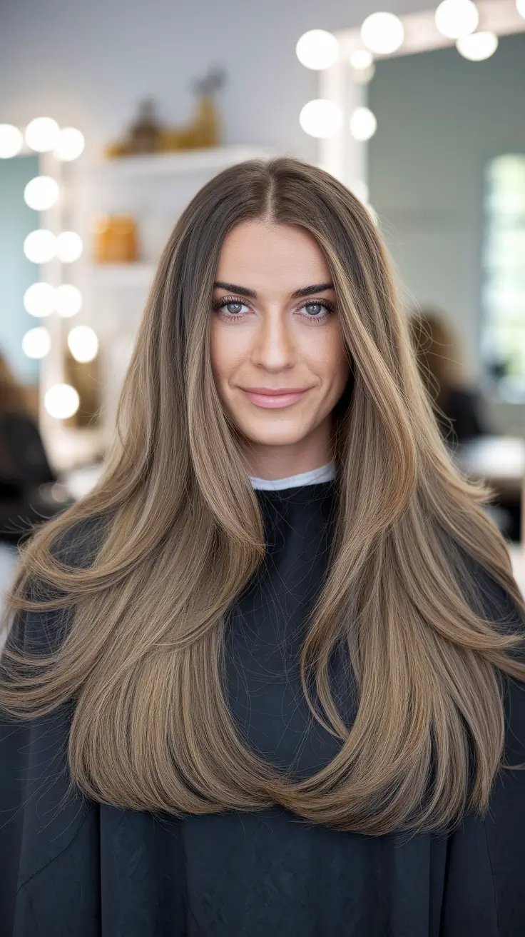 warm fall hair color for brunettes Layers on Layers of Buttery Brunette