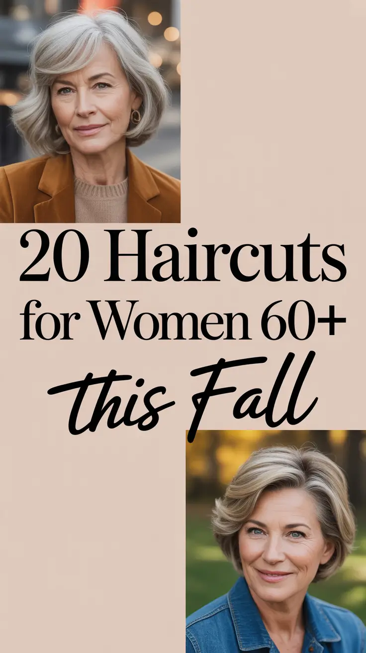 Timeless Haircuts for Women 60+ This Fall 2025: From Pixies to Long Shags
