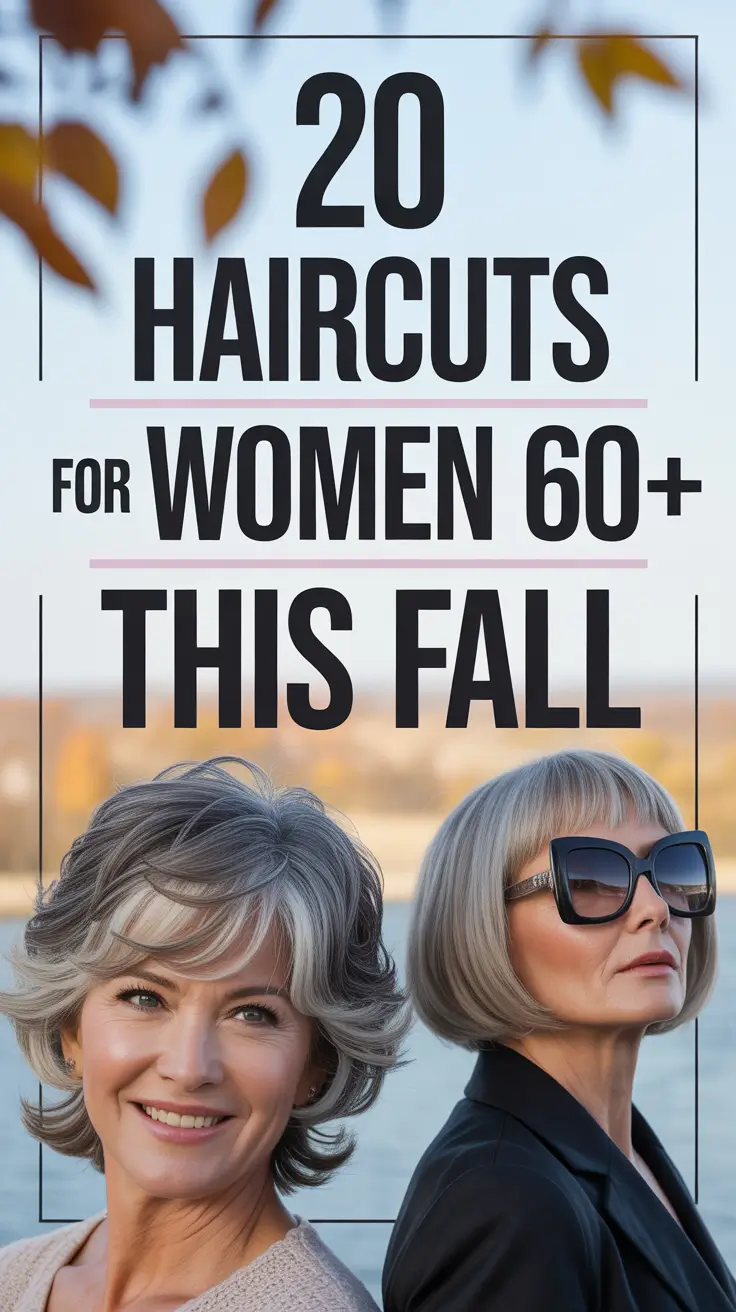Timeless Haircuts for Women 60+ This Fall 2025: From Pixies to Long Shags