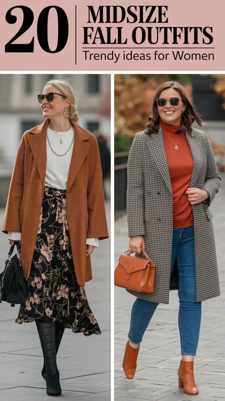 Midsize Fall 2025 Outfits — Trendy & Comfy Looks for Every Occasion