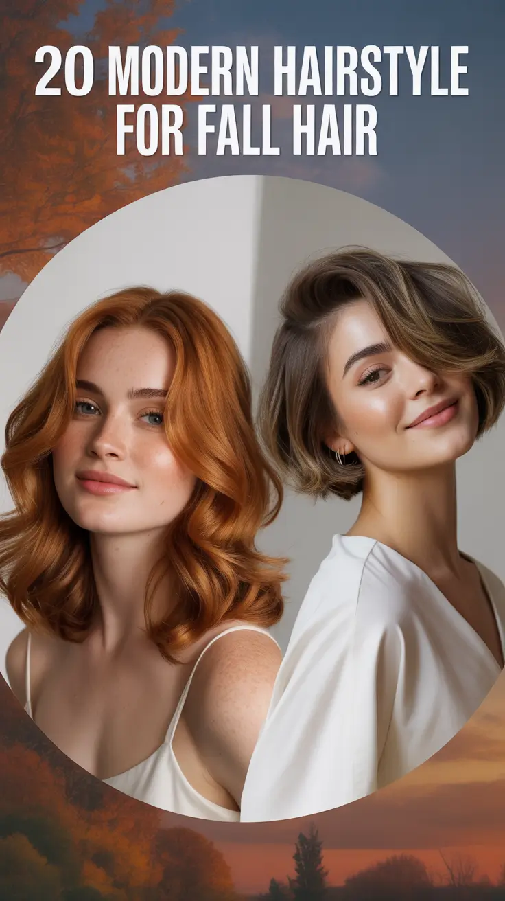Modern Hairstyle for Fall Hair 2025: Fresh Cuts and Color Ideas You'll Want to Try This Season