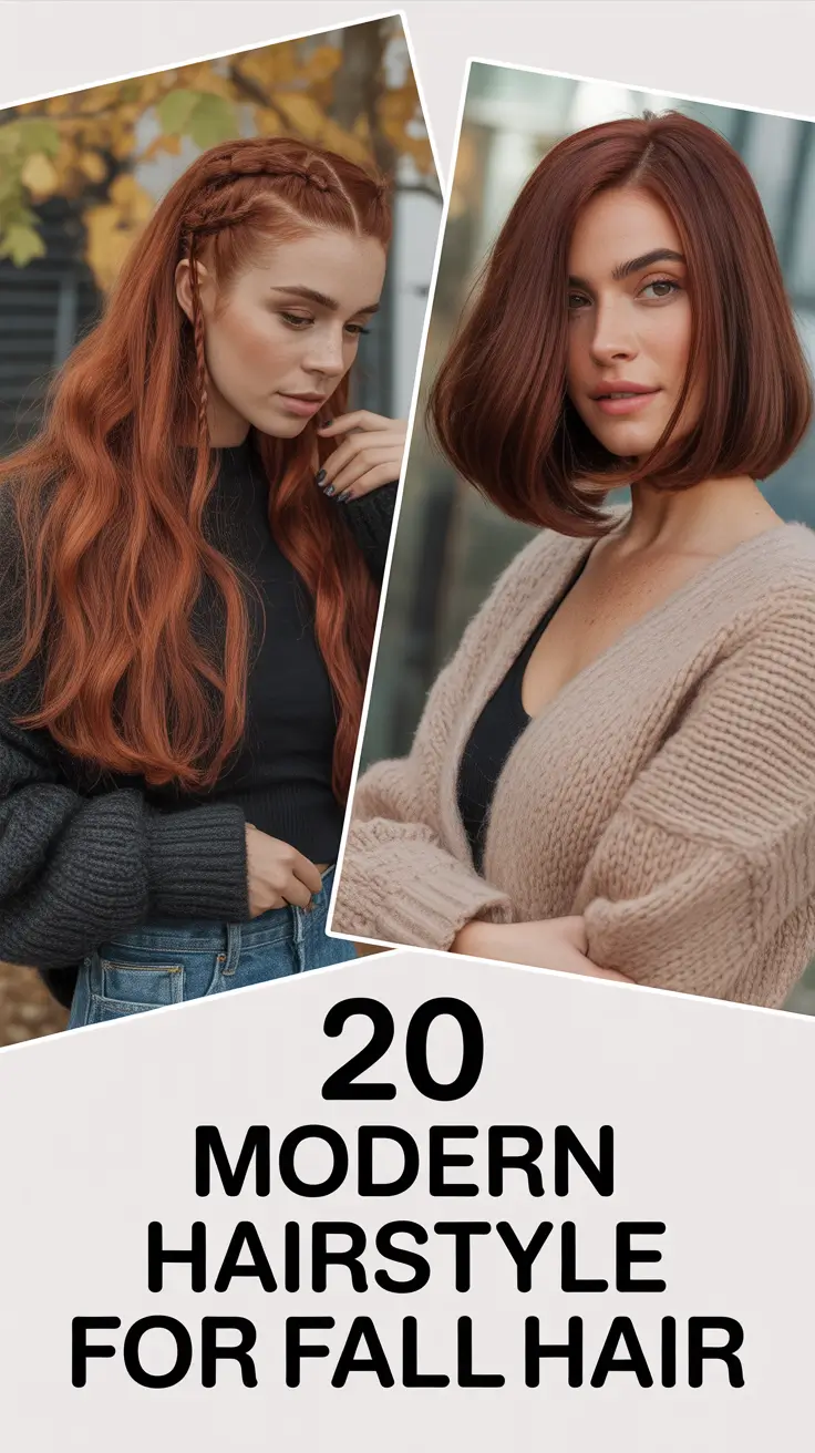 Modern Hairstyle for Fall Hair 2025: Fresh Cuts and Color Ideas You'll Want to Try This Season