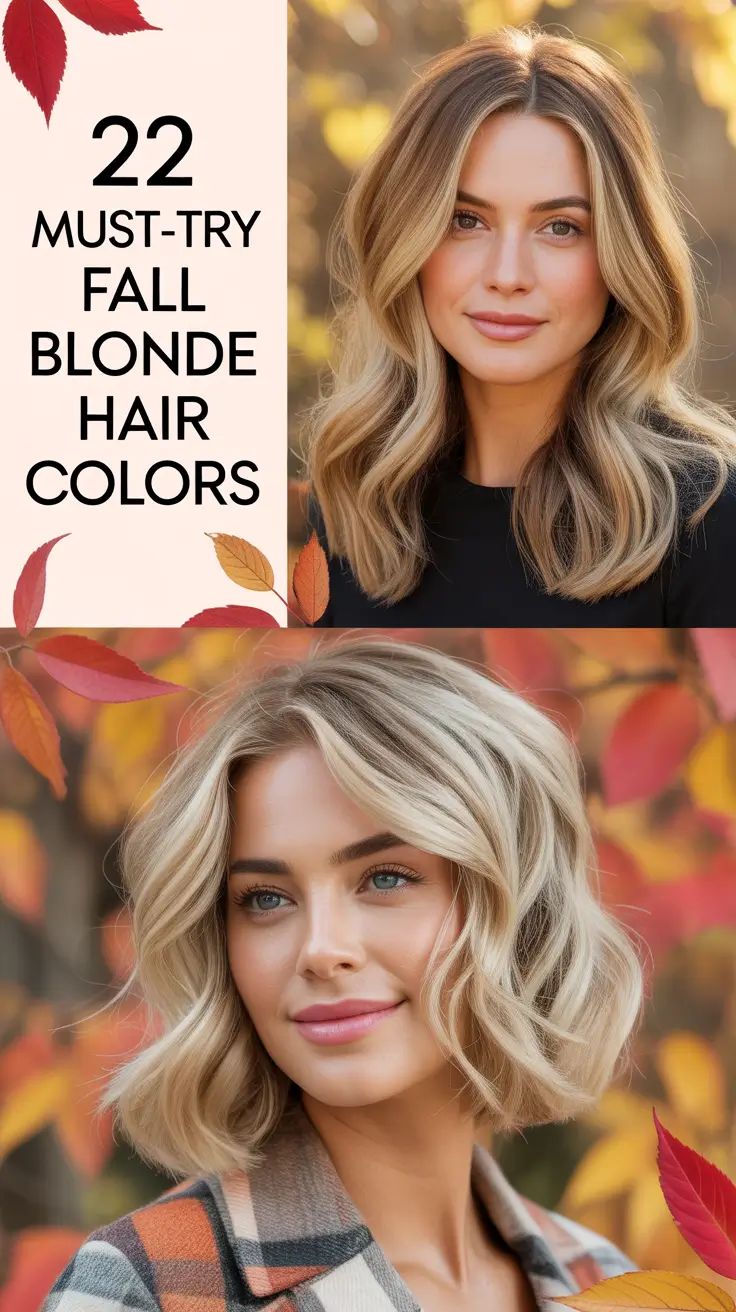 Must-Try Fall Blonde Hair Colors for 2025 That Feel Fresh, Fun, and Perfectly Caramel