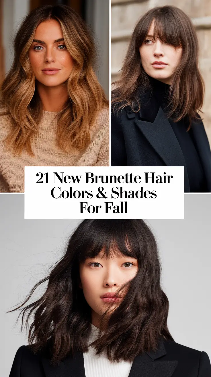 New Brunette Hair Colors & Shades for Fall 2025 That Add Instant Dimension