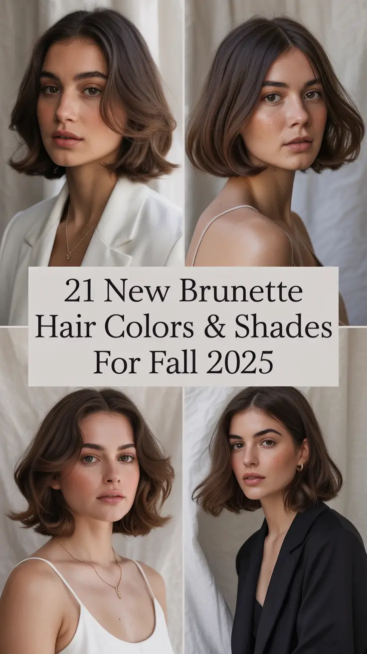 New Brunette Hair Colors & Shades for Fall 2025 That Add Instant Dimension