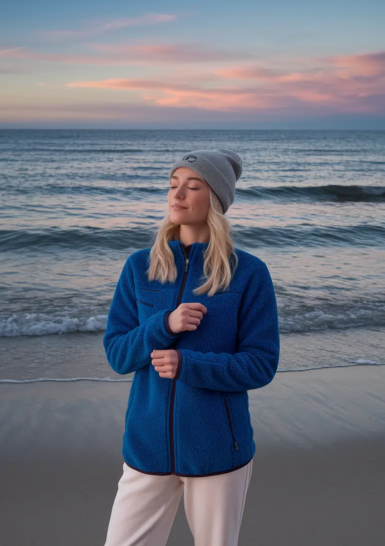 new fall styles 2025 Sunset Fleece for a Coastal Calm